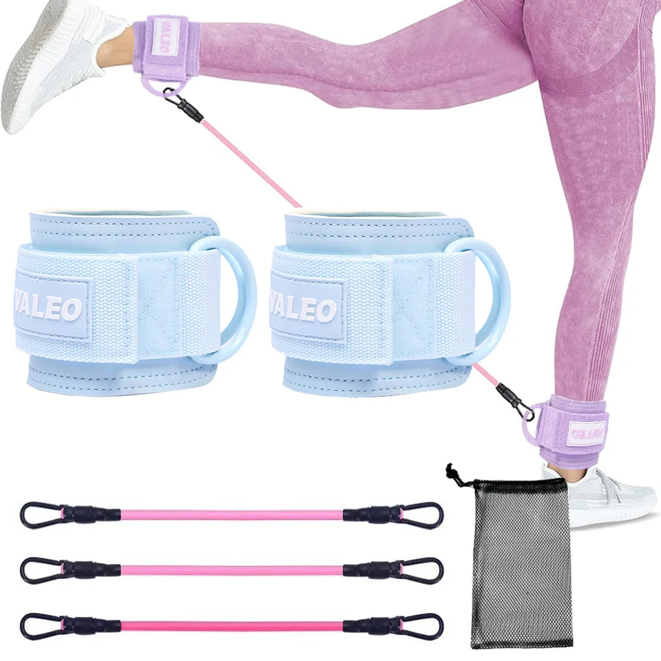 Ankle straps set foot support cuff