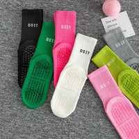 Cotton breathable yoga socks Anti-slip