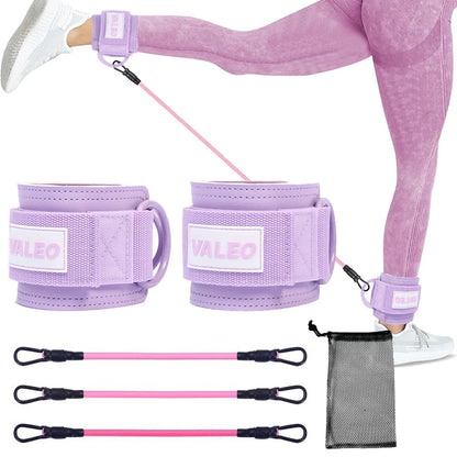 Ankle straps set foot support cuff