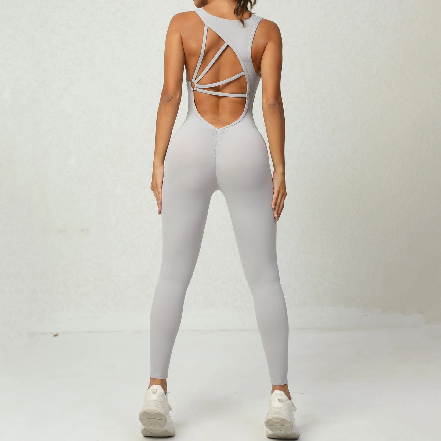 Jumpsuit stretch tight leggings