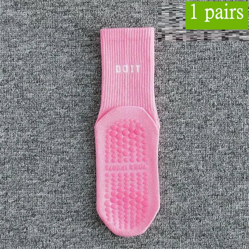Cotton breathable yoga socks Anti-slip