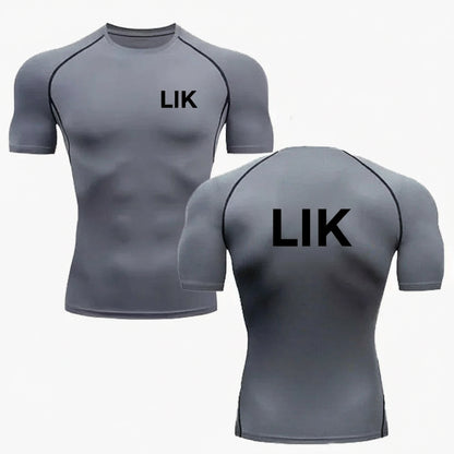 Compression T-Shirt Workout Gym Quick Dry
