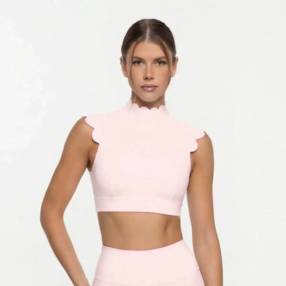 Backless hollow-out waistcoat clothes