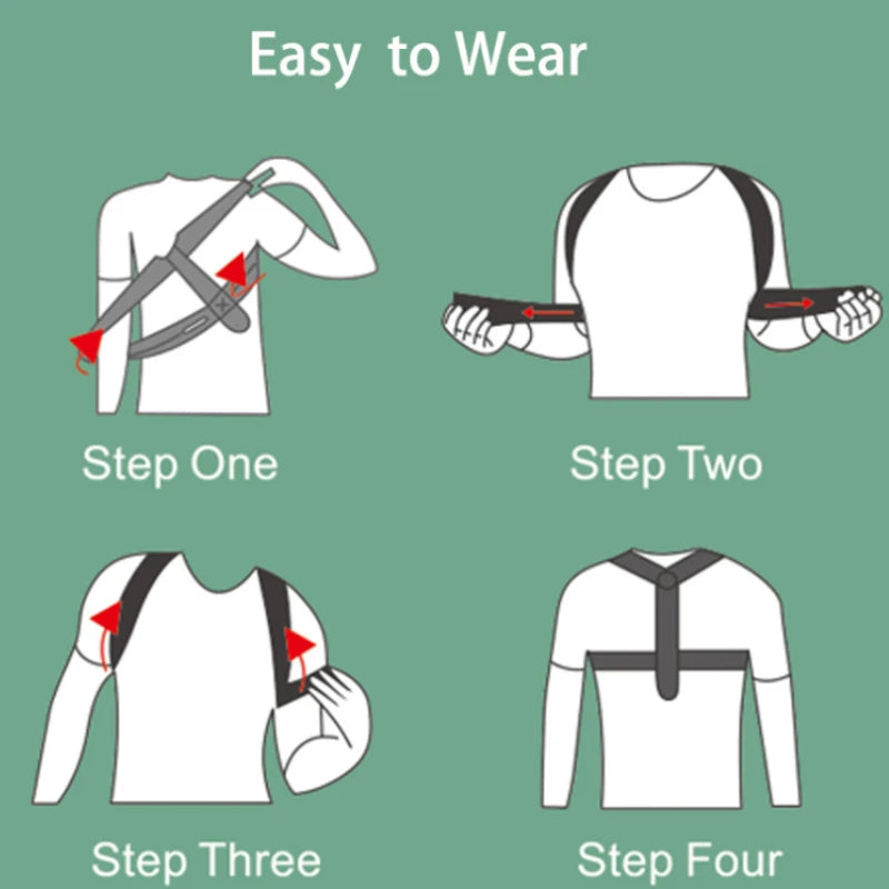 Back Shoulder Posture Corrector Belt