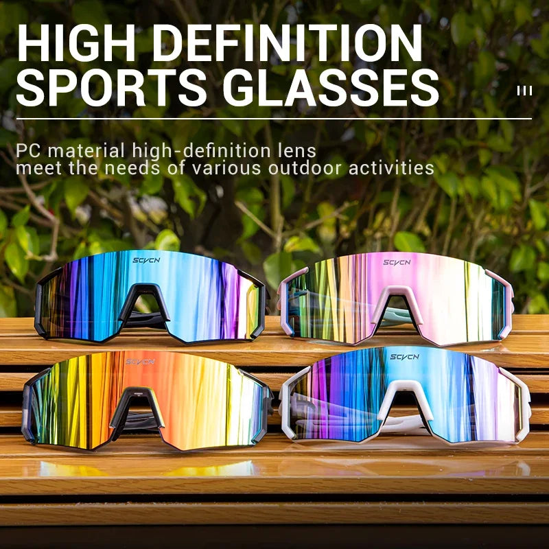 Cycling sunglasses men/women. Sports, protective glasses UV400