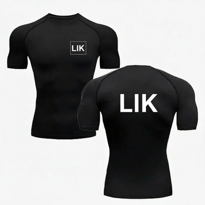 Compression T-Shirt Workout Gym Quick Dry