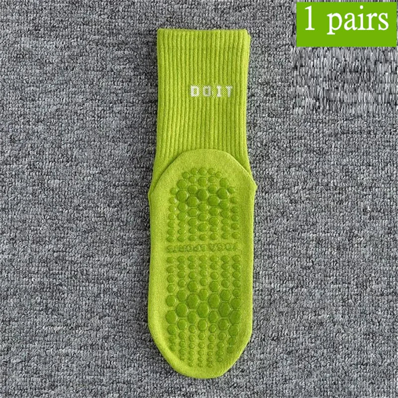 Cotton breathable yoga socks Anti-slip