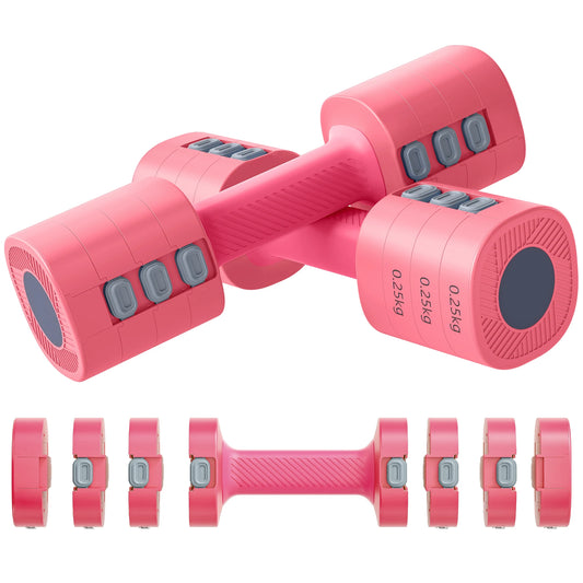 Sportnow 4 in 1 Adjustable dumbbell set