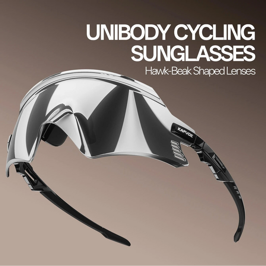 Photochromic cycling sunglasses UV400