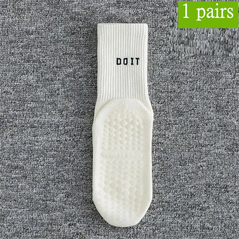 Cotton breathable yoga socks Anti-slip