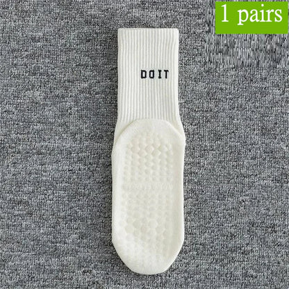 Cotton breathable yoga socks Anti-slip