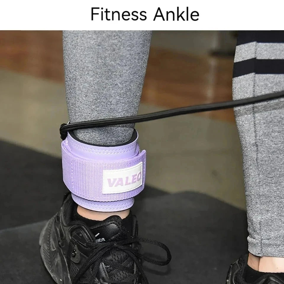 Ankle straps set foot support cuff