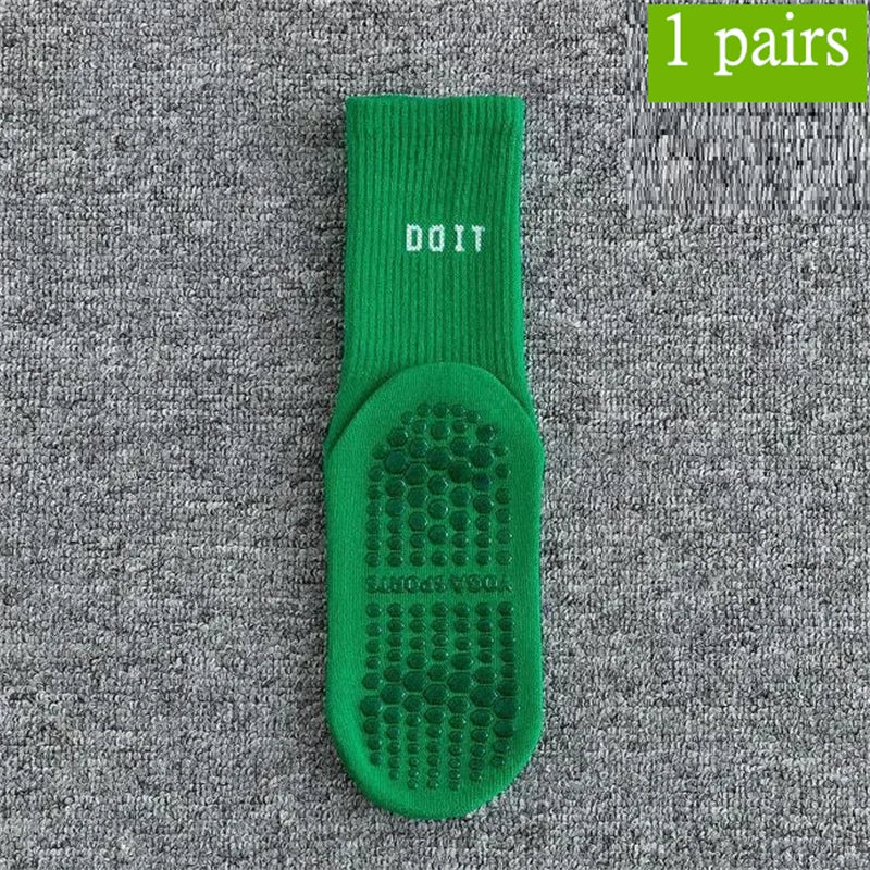 Cotton breathable yoga socks Anti-slip