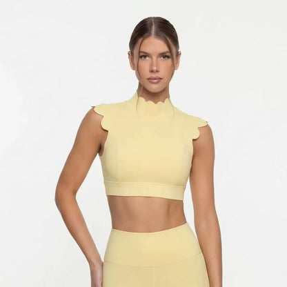 Backless hollow-out waistcoat clothes