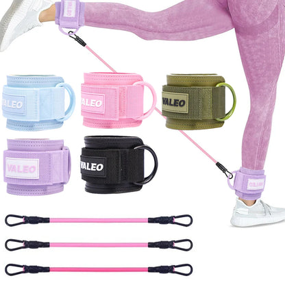 Ankle straps set foot support cuff